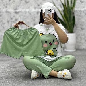 فروش اینترنتی ست سه تیکه راحتی طرح دایناسور کد 30123
