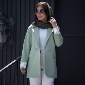 مانتو کتی پشت راه راه پینترستی تا سایز 52