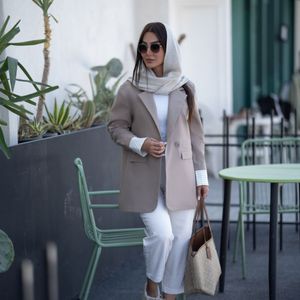 فروش اینترنتی مانتو کتی پشت راه راه پینترستی تا سایز 52