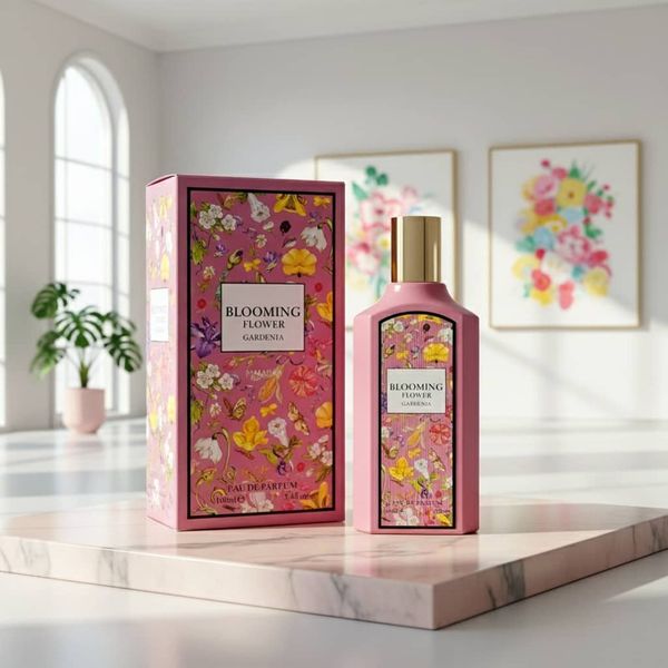 عطر فوق جدید و خوشبو گلی زنانه بلومینگ فلاور گاردنیا فراگرنس ورد