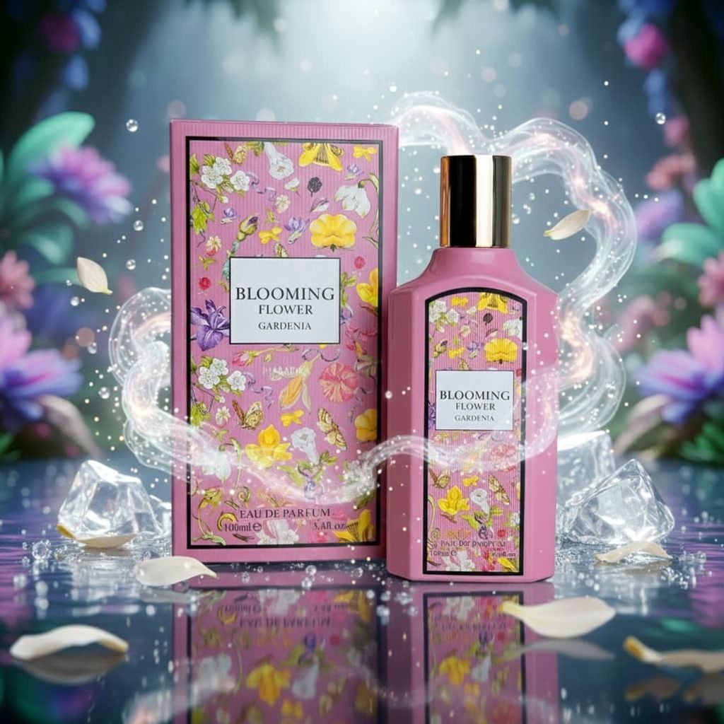 مشخصات عطر فوق جدید و خوشبو گلی زنانه بلومینگ فلاور گاردنیا فراگرنس ورد