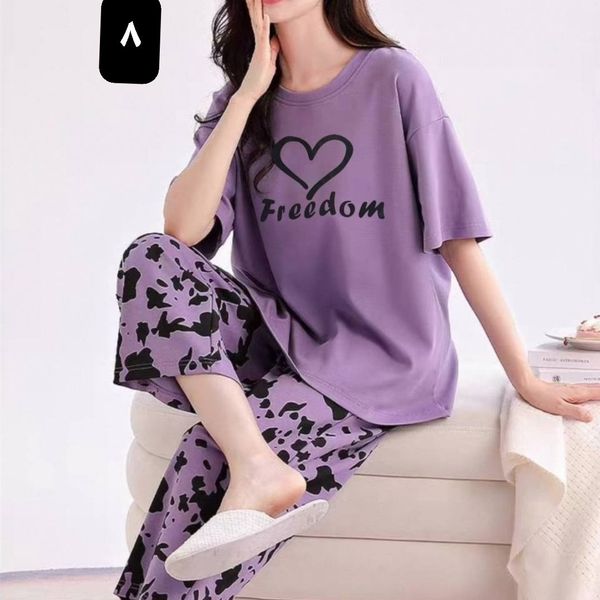 ست تیشرت شلوارک سوپر پنبه زنانه و دخترانه کیفیت عالی وارداتی