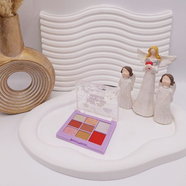 سایه و رژ گونه موج دار 9 تایی جذاب بیلیون بیوتی طرح ابر و رنگین کمان