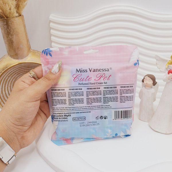پک کرم دست 5 تایی استیچ برند Miss Vanessa