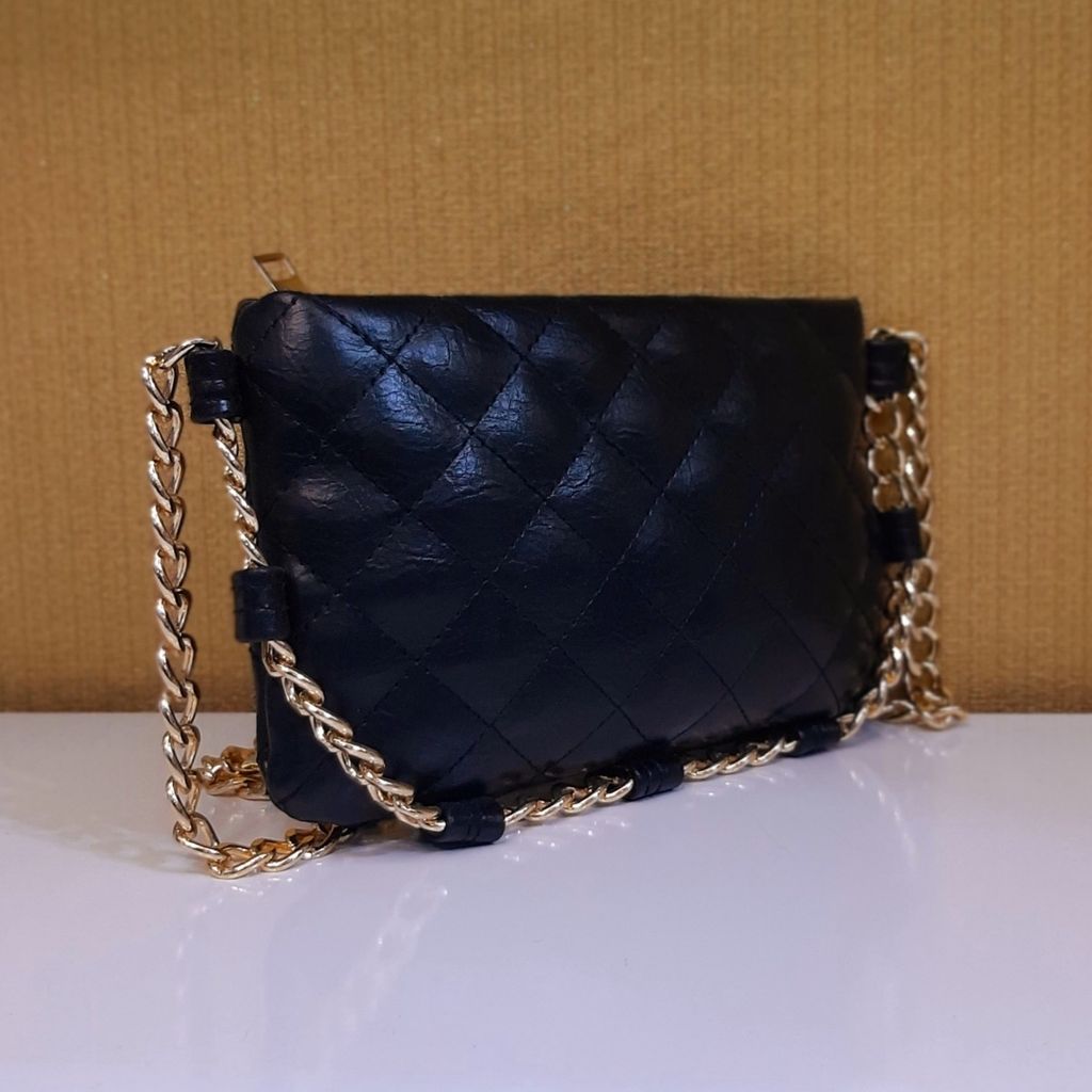 خرید انلاین کیف دوشی مشکی مدل Chanel