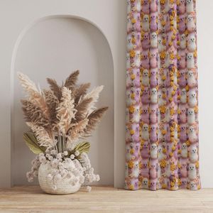 فروش اینترنتی پارچه مخمل پارچه باما طرح سه بعدی فانتزی کد 5013449