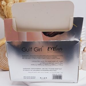 خرید اینترنتی خط چشم رنگی پوکه قلبی برند Gulf Girl