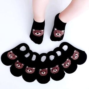 خرید اینترنتی جوراب نوزادی تدی بوکله مشکی و رنگی 