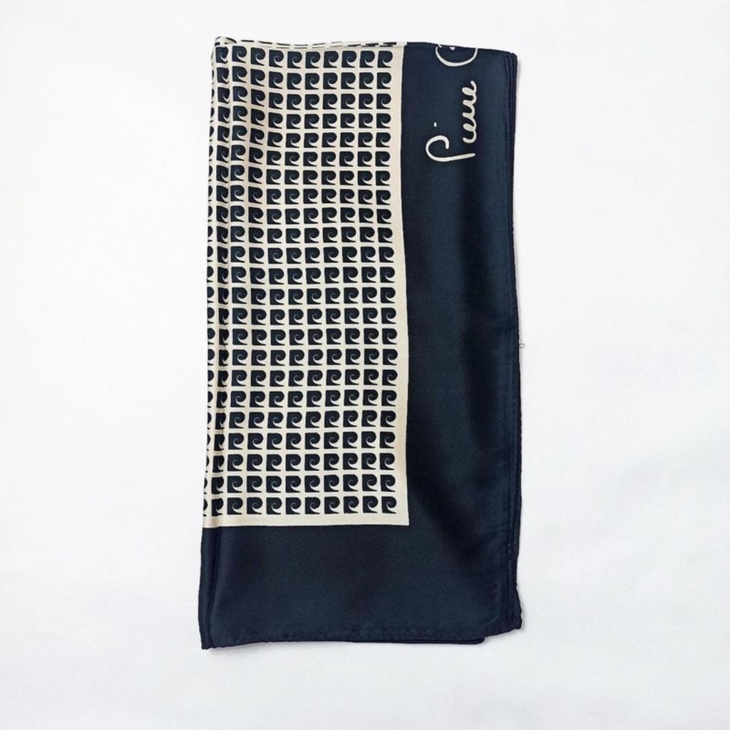 قیمت روسری ابریشم قواره 140 طرح پیر کاردین Pierre Cardin