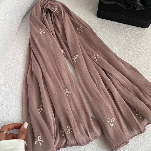 شال مجلسی ابریشمی وارداتی مدل پاپیون