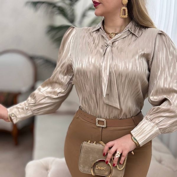 شومیز ساتن کرواتی