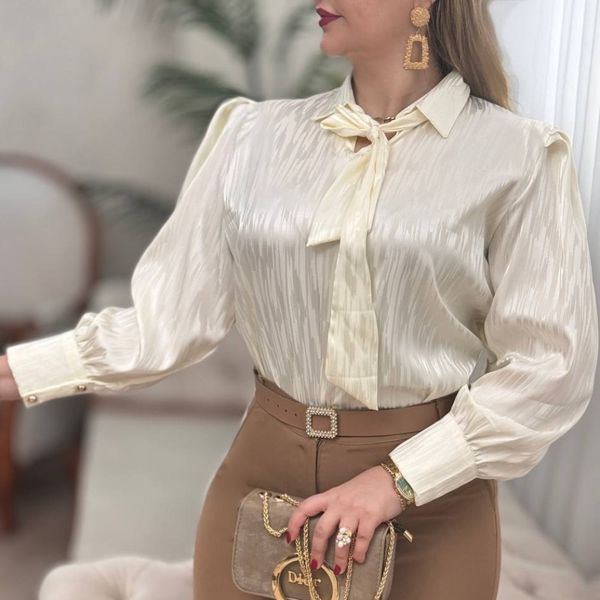 شومیز ساتن کرواتی