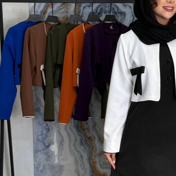 ست کت به همراه سارافن طرح رستا