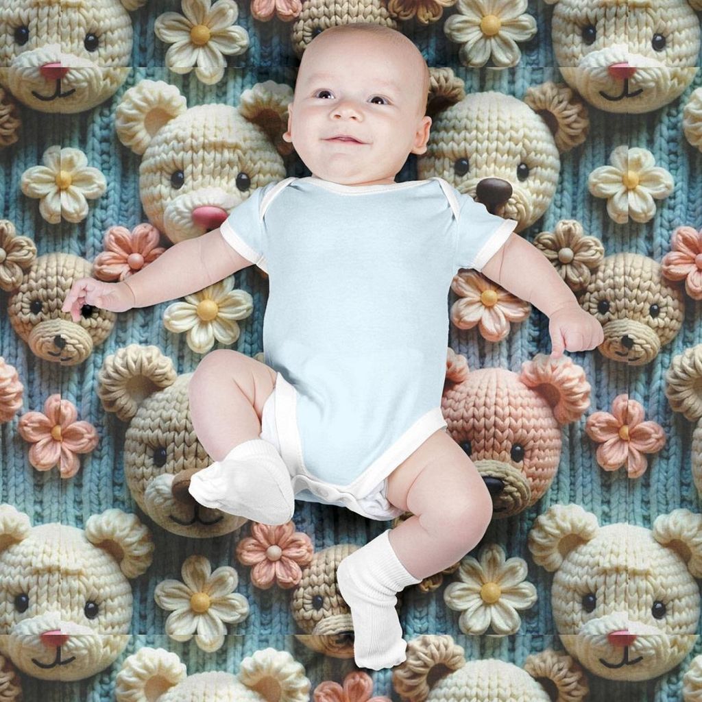 قیمت پارچه مخمل طرح سه بعدی خرسی کد 5013465