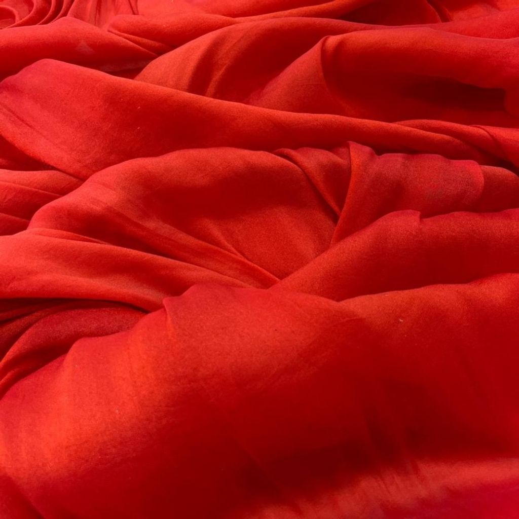 فروش اینترنتی پارچه حریر ملانژ ساده 3