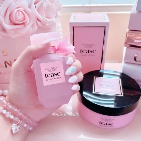 تستر اروپایی دکانت عطر ویکتوریا سیکرت تیس شوگر فلور | VICTORIA’S SECRET Te