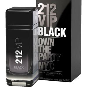 فروش اینترنتی تستر اروپایی ادو پرفیوم کارولینا هررا 212 VIP Black  Carolina herrera 212