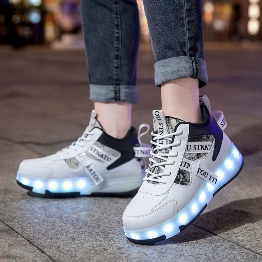 خرید اینترنتی قیمت کتونی اسکیتی چراغدار اورجینال بندی کد 4012504