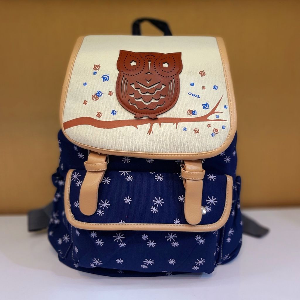 قیمت ارزان کوله پشتی اسپرت مدل جغد 3D