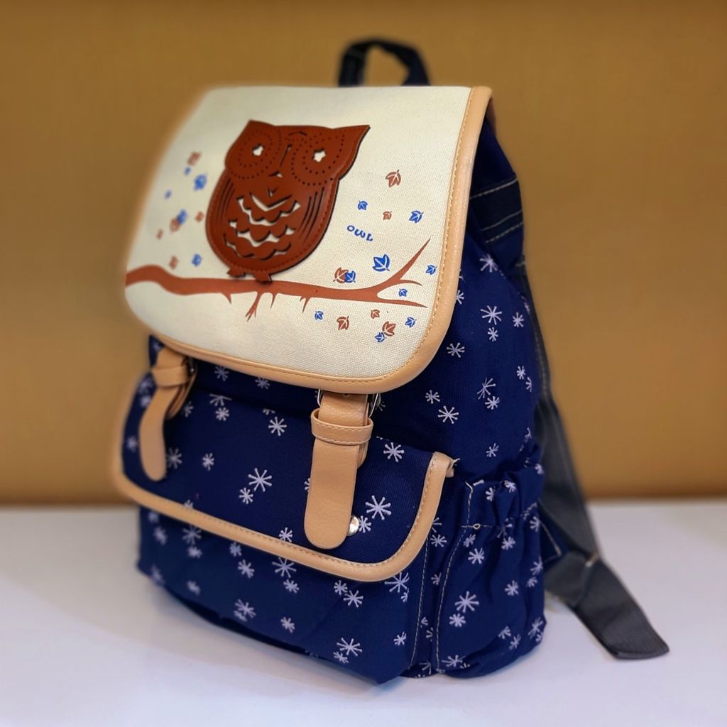 خرید اینترنتی کوله پشتی اسپرت مدل جغد 3D