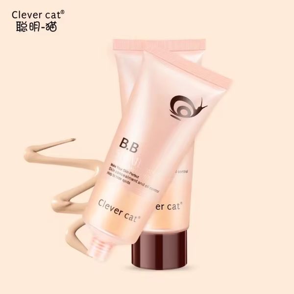 کرم پودر بی بی کرم حلزون کلورکت وزن 60 گرم Clever Cat
