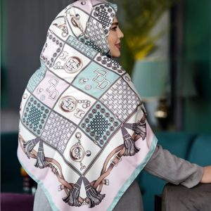قیمت ارزان روسری ابریشم توییل قواره 140 کد 11