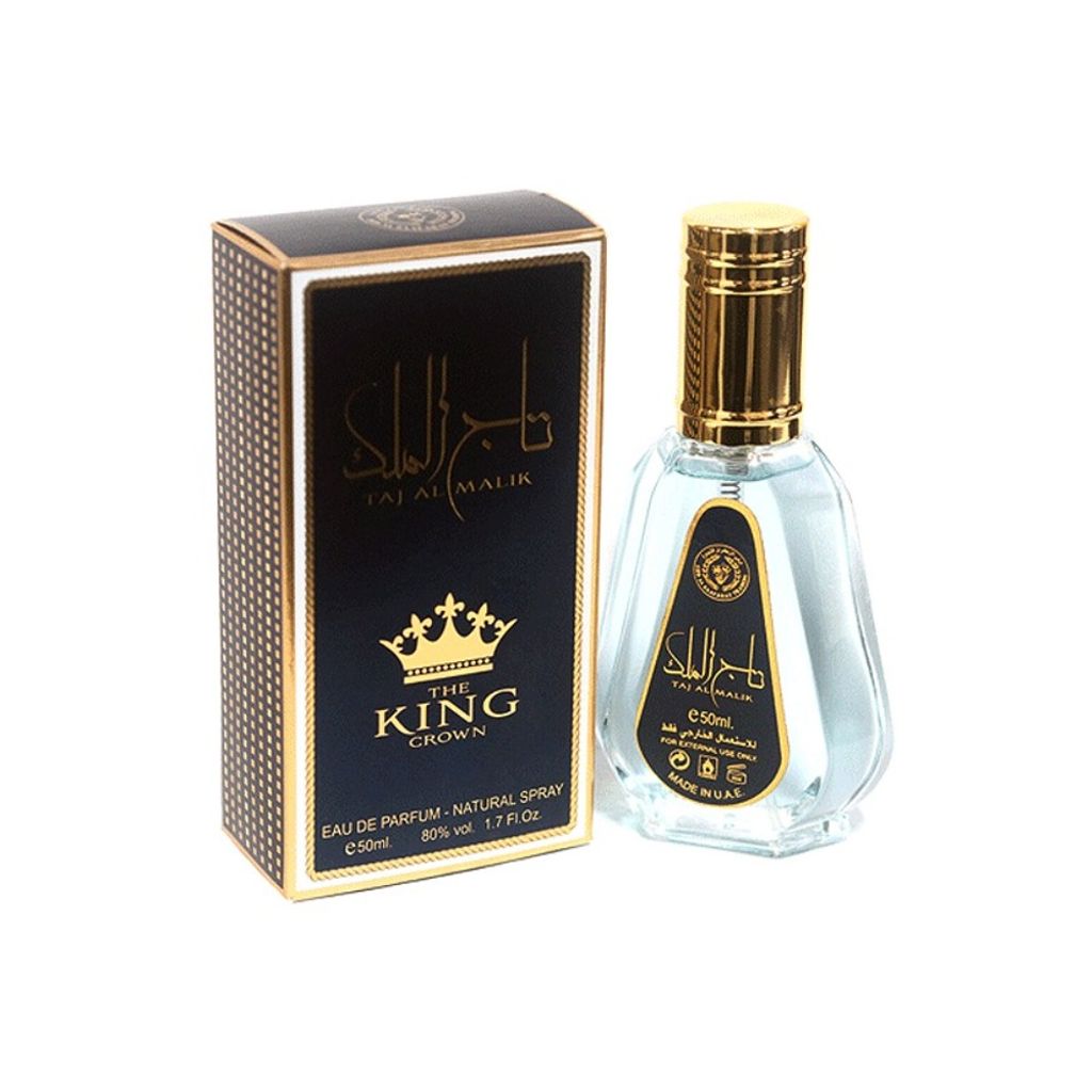 خرید انلاین عطر مردانه خنک تاج الملک کینگ ارض الزعفران - 50 میل - قیمت اقتصادی