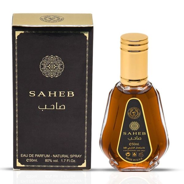 عطر بی نظیر اقتصادی مردانه صاحب ارض الزعفران - 50 میل - قیمت اقتصادی