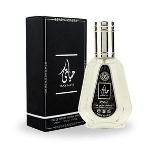 قیمت ارزان عطر خنک معروف زنانه حیاتی ارض الزعفران رایحه اینوکتوس پاکورابان - 50 میل