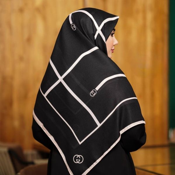 روسری ابریشم توییل قواره 140 کد 14