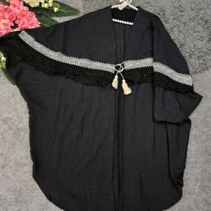 خرید انلاین مانتو زنانه طرح عبایی آویشن