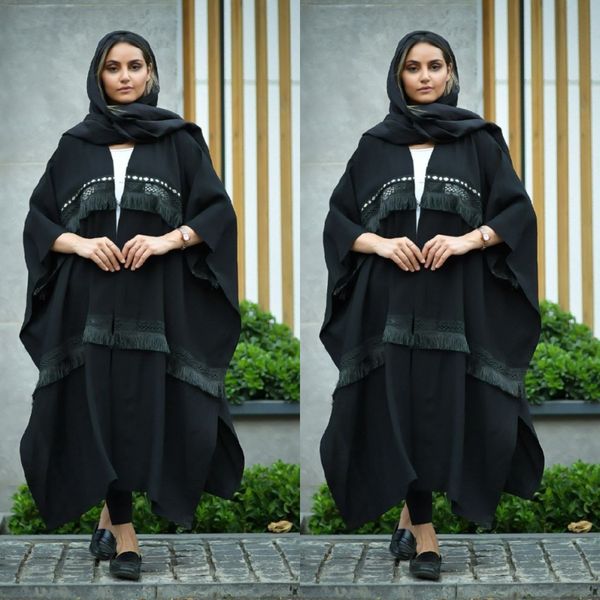 مانتو زنانه طرح عبایی آویشن