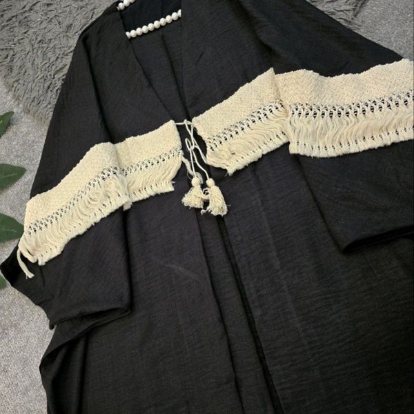 مانتو زنانه طرح عبایی آویشن