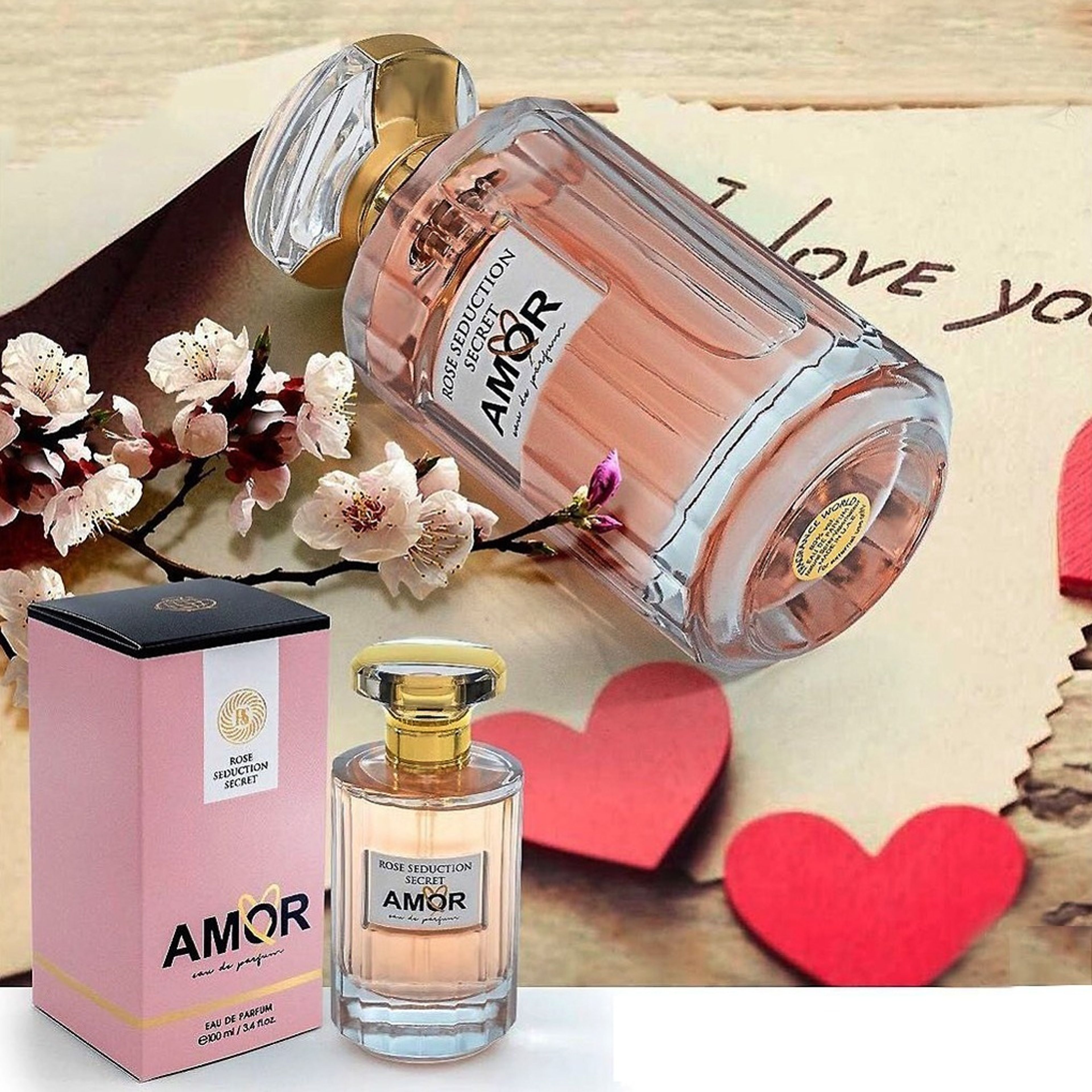 خرید انلاین عطر محبوب خوشبو زنانه ویکتوریا سکرت لاو فراگرنس ورد - ترند و پر طرفدار