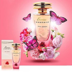 فروش اینترنتی عطر جذاب زنانه باربری ویکند فراگرنس ورد - ملایم و شیرین - 100 میل