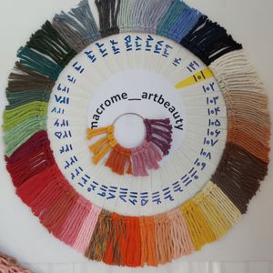 خرید اینترنتی دیوارکوب تک برگ مکرومه مدل لوزی طرح صدف