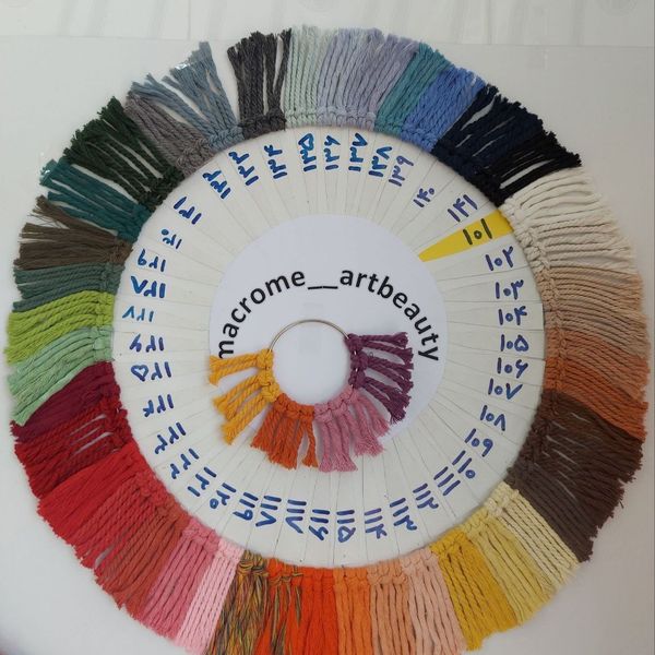 کاور کوسن مکرومه بافی طرح اقاقیا