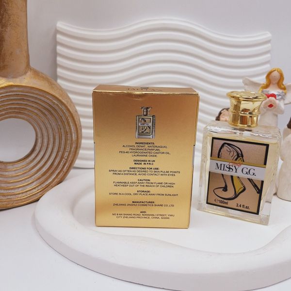 ادکلن زنانه Gold MISSY G.G حجم 100 میل