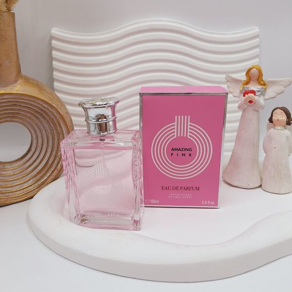 ادکلن زنانه AMAZING PINK حجم 100 میل