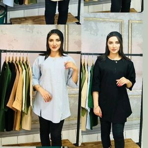 مشخصات مانتو لینن یقه زیب