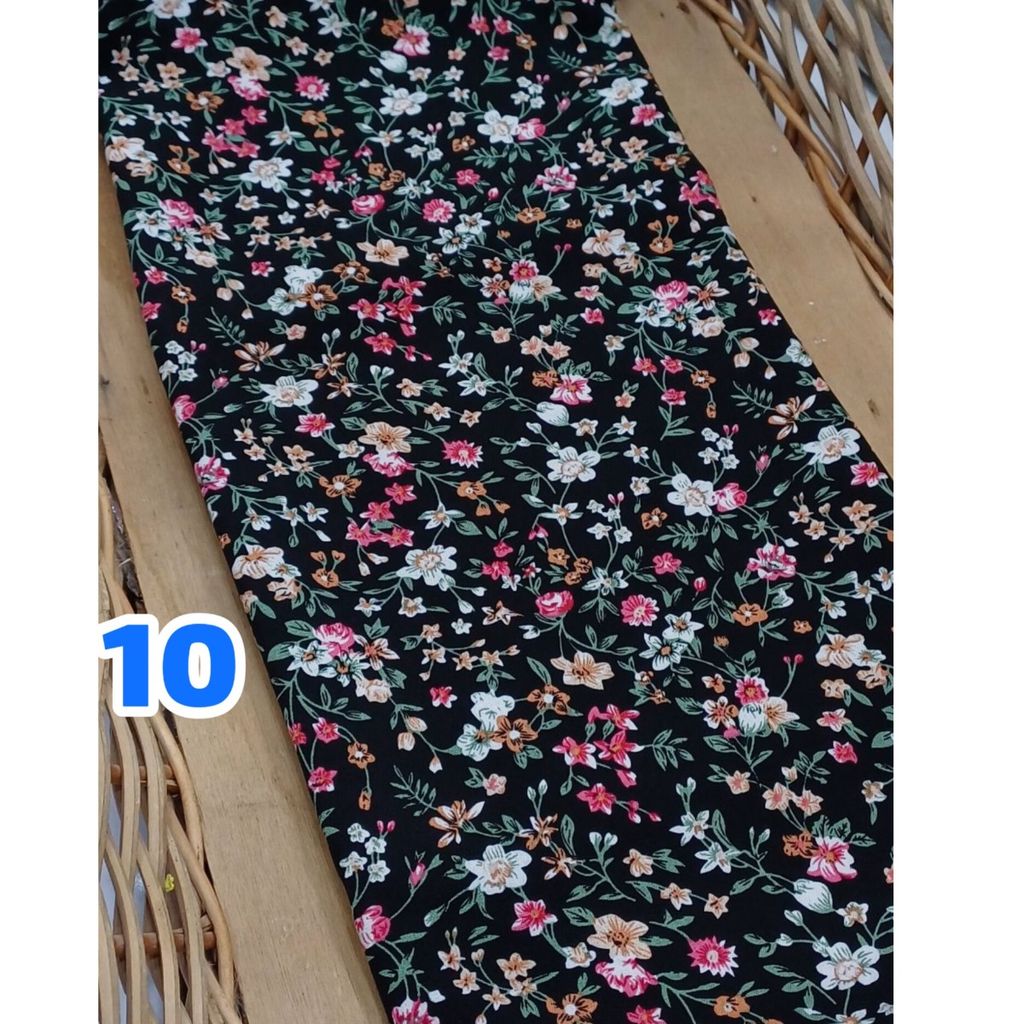 خرید اینترنتی پارچه نخی نانو درجه یک گلدار