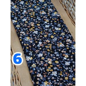 قیمت ارزان پارچه نخی نانو درجه یک گلدار