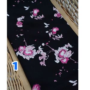 قیمت ارزان پارچه نخی نانو درجه یک گلدار