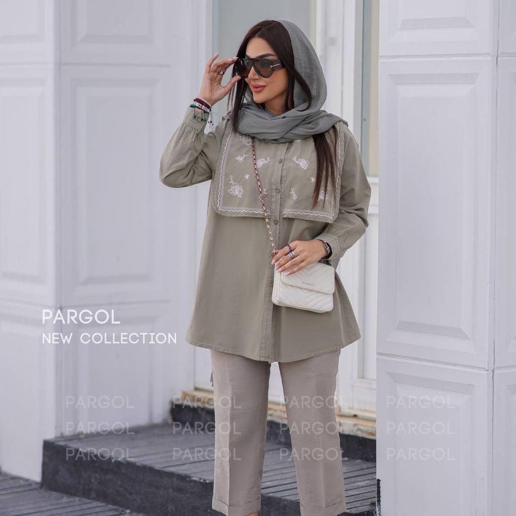 خرید اینترنتی مانتو شومیزی رستا