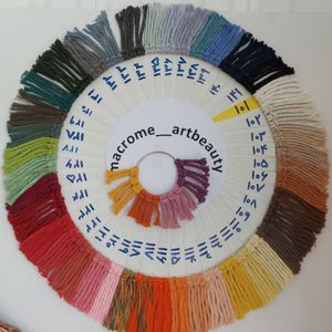 قیمت ارزان دیوارکوب اویز مکرومه بافی طرح زیبا