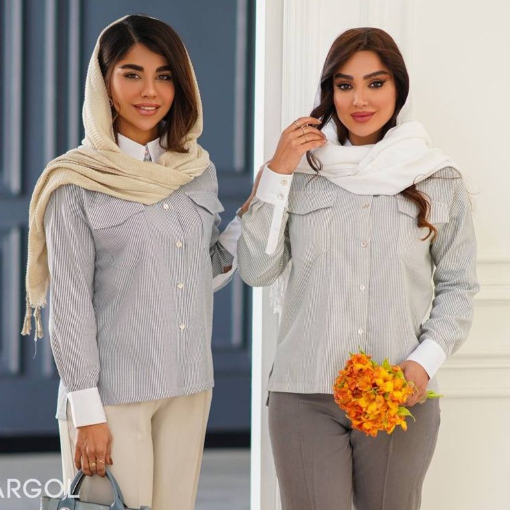 خرید اینترنتی شومیز تک بهارگل