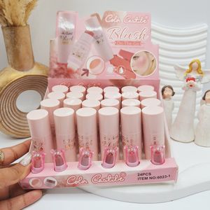 قیمت ارزان رژگونه استیکی پد دار برند کالر کاستل
