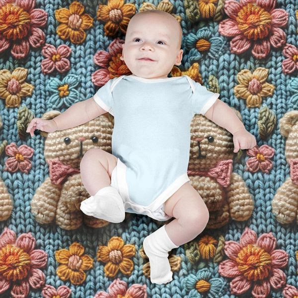 پارچه مخمل طرح سه بعدی فانتزی حیوانات کد 5013472