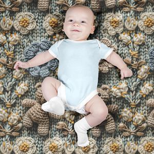 مشخصات پارچه مخمل طرح سه بعدی فانتزی کارتونی کد 5013476