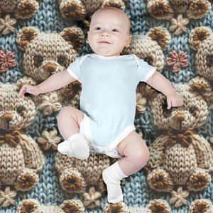 خرید اینترنتی پارچه مخمل طرح سه بعدی فانتزی کارتونی کد 5013480